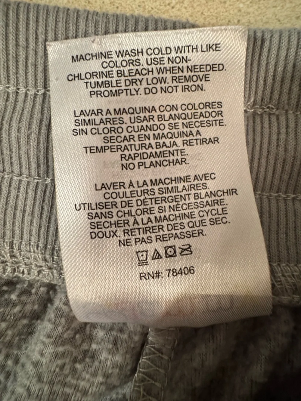 NASA P.Jammy Set Women’s Small Gray Lounge Sweatshirt & Joggers Space Graphic - Picture 5 of 17